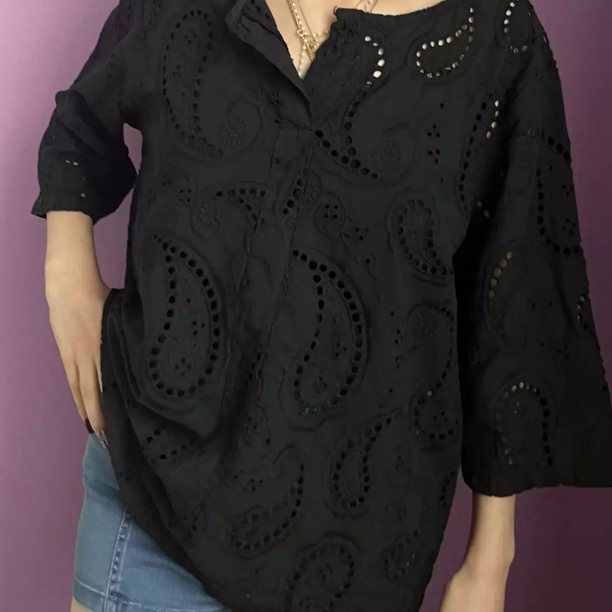 Blouse noire