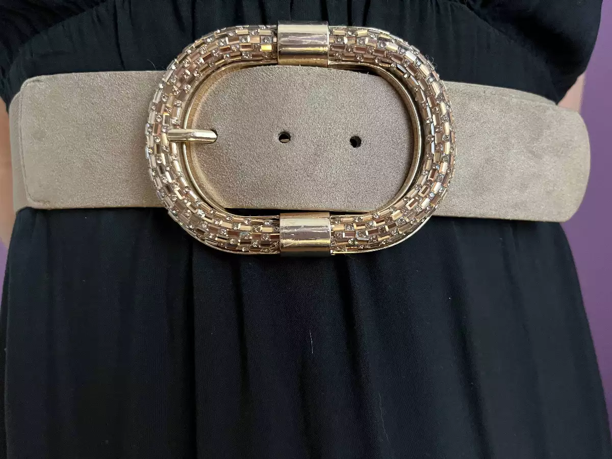 Ceinture suède marron